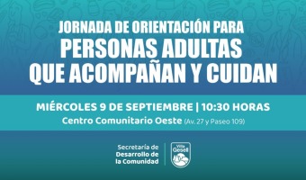 JORNADA PARA PERSONAS ADULTAS QUE ACOMPA�AN Y CUIDAN